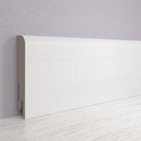 Плинтус из МДФ Дуб Кантри белый, 80 мм